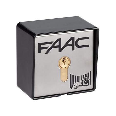 401013 FAAC T21 E Pulsante a chiave e di comando