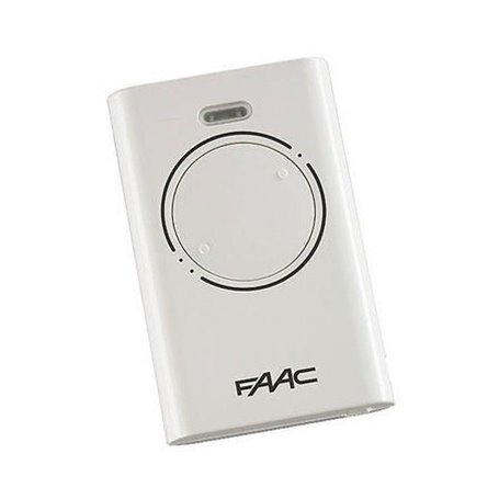 787007 FAAC Trasmittente 2 canali Rolling Code SLH 433,92 MHz