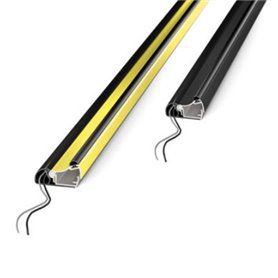 STOPCTB1800 Dispositivo di sicurezza resistivo Nero a microinterruttori stagni Lungh, 1800mm STOP CONTROL CCE