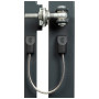 U-SAFE LOCINOX Cavo Di Sicurezza In Acciaio Inox Per Cancelli Fino A 500 Kg EN 12604