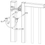 B-SAFE LOCINOX Cavo Di Sicurezza In Acciaio Inox Per Cancelli Fino A 500 Kg EN 12604