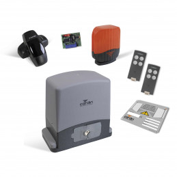 KT-SLACE601 Kit Motore Scorrevole 24v con Encoder e Finecorsa Magnetico portata 600kg. Programmatore Elettronico Incorporato