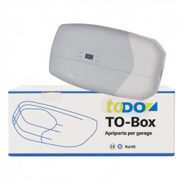 TO-BOX1300: Operatore 24V per porte da garage sezionali irreversibile con forza di trazione 1300N ed impiego molto Intensivo