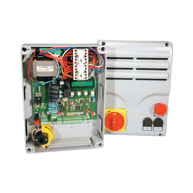 002ZT6C Quadro comando, completo di blocco di sicurezza e pulsanti, con autodiagnosi dei dispositivi di sicurezza