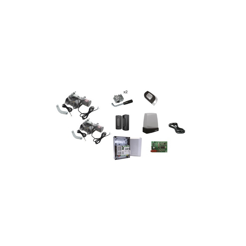 001U1924 CAME Kit Automazione Per 2 Ante Battenti Interrato L Max 3,5 M 400 Kg