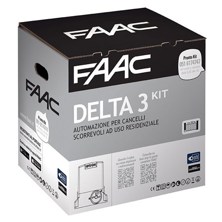 105630445 FAAC Kit Automazione elettromeccanica 230 V