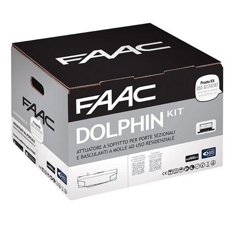 10566544 FAAC Kit Automazione elettromeccanica 24V a traino